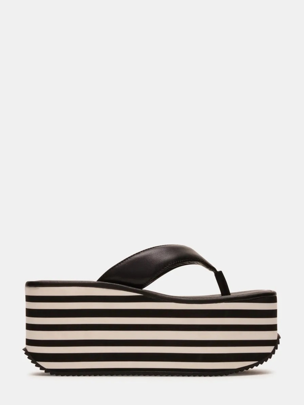 Steve Madden Sevilla Platform Flip Flops Size 9 Black